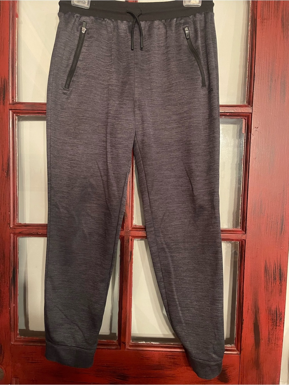 DSG Charcoal Gray Kids Jogger Sweatpants with Zipper Pockets